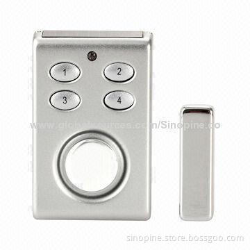 Wireless Window and Door Sensor of Home Security Alarm